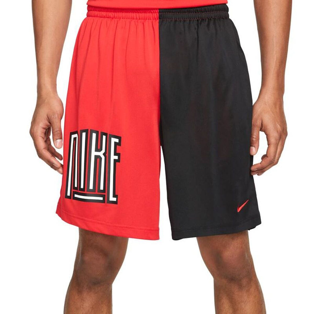 Short de Basketball Homme Nike DH7164-657 — Rouge, Taille L