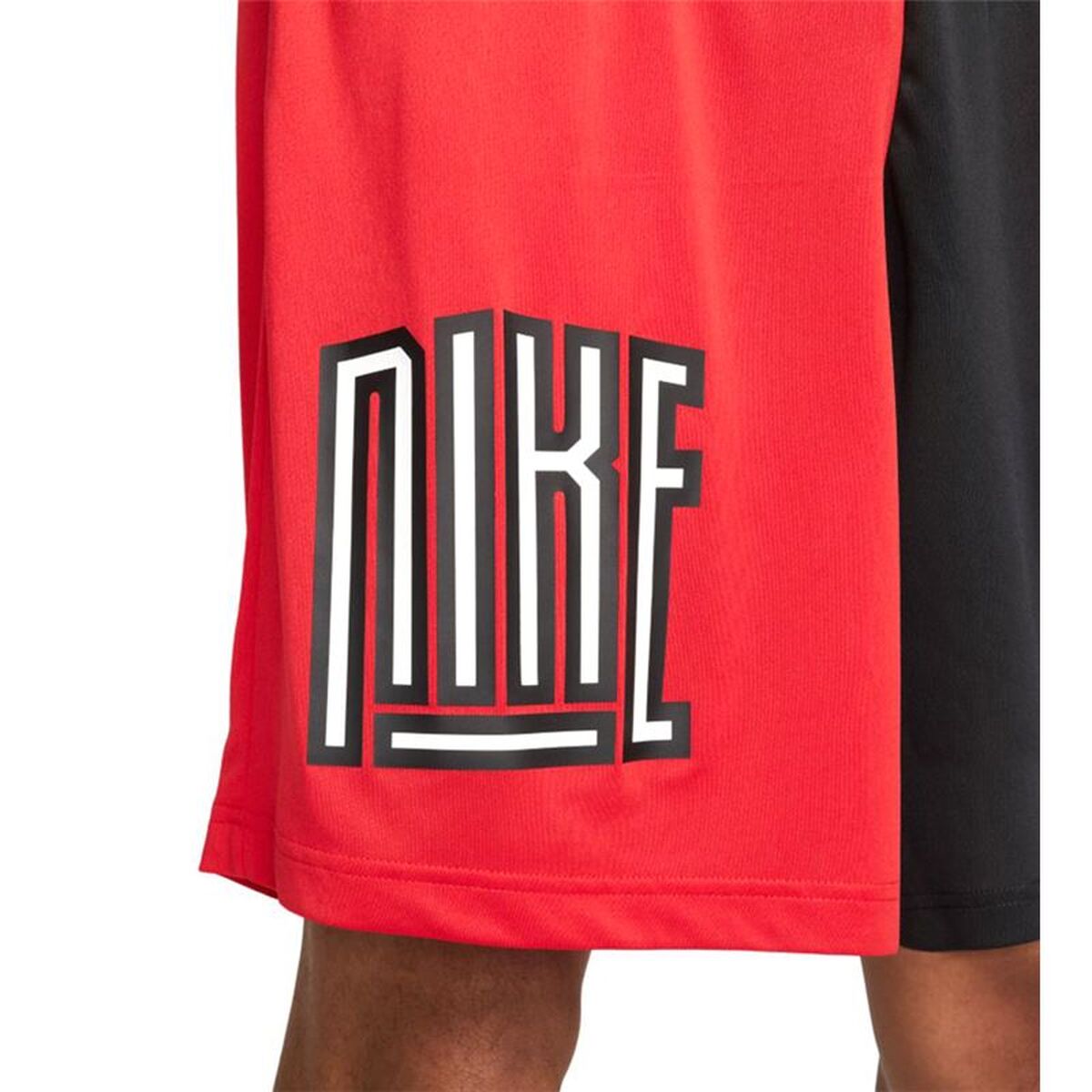 Short de Basketball Homme Nike DH7164-657 — Rouge, Taille L