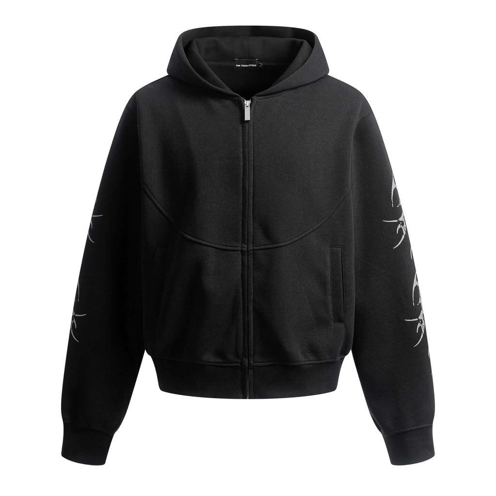 Survêtement Zippé — Grozavu | Ensemble Hoodie & Pantalon Premium