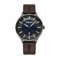 Montre Homme Timberland TBL15488JSU03 — Cadran Bleu, Bracelet Cuir