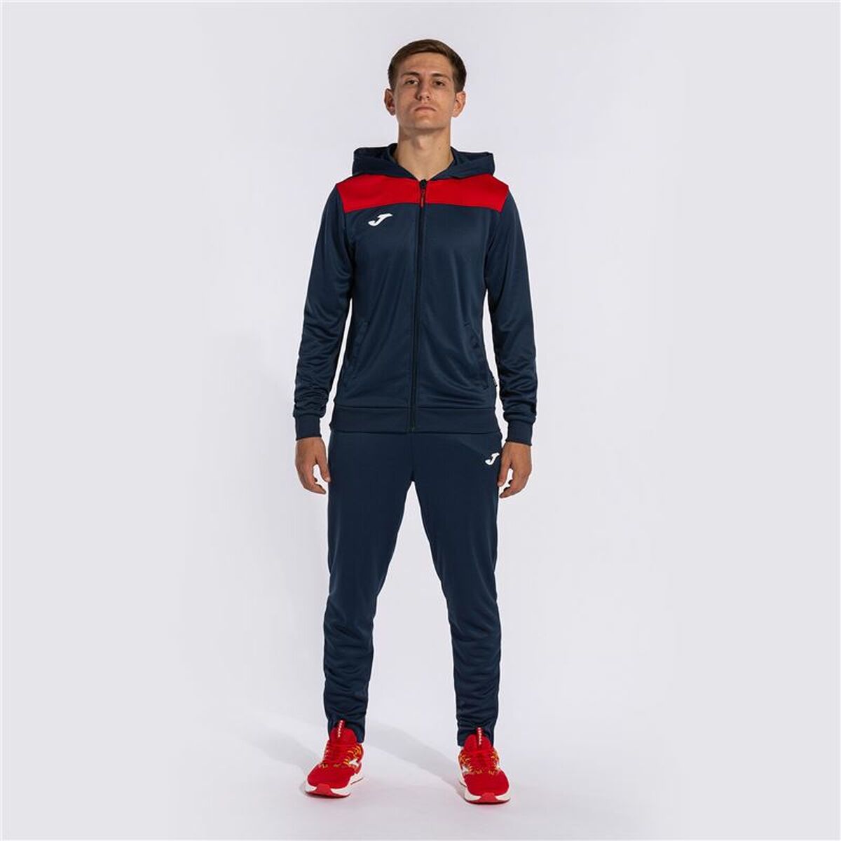 Survêtement Homme Joma Sport PhoenIX II — Rouge / Bleu Marine, 2 Pièces