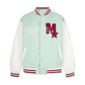 Blouson Baseball Brodé Lettres — Grozavu | Streetwear Premium