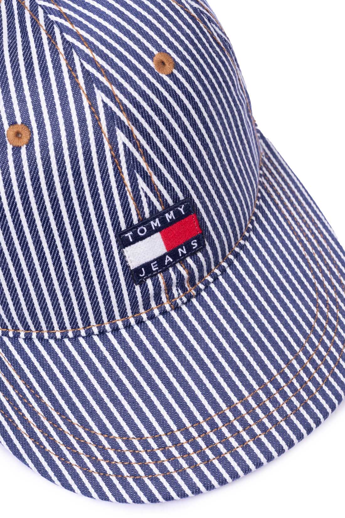 TOMMY JEANS - Men's Heritage striped baseball cap-1