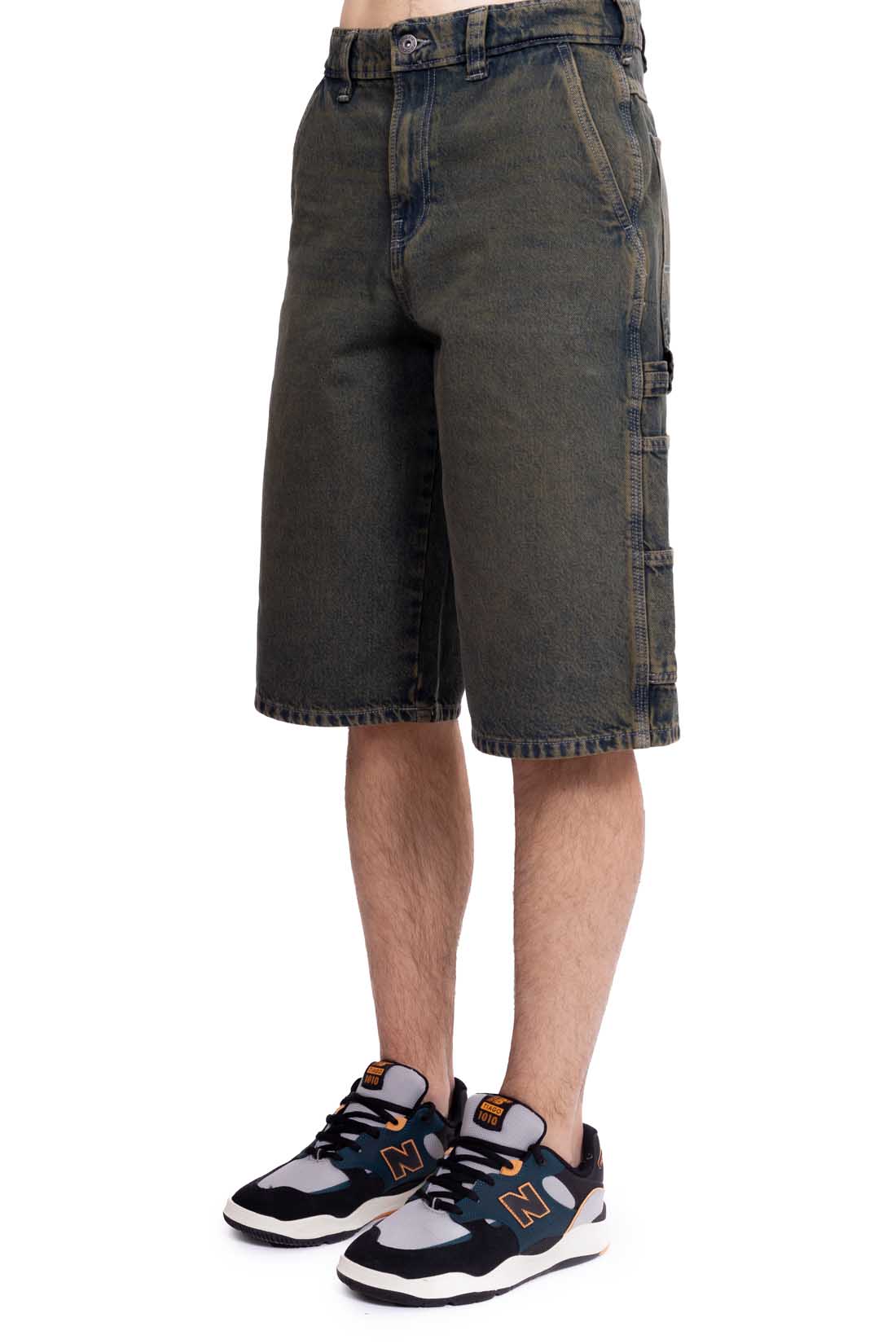 DICKIES - Men's Loose Denim Painter bermuda shorts-1