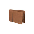 K12203UB | Men's wallet in genuine full-grain leather, Naked. Leather color. RFID protection. Size when closed: 12.5 x 9.5 x 2 cm. Packaging: gift box bottom/cover                        Portefeuille homme en cuir pleine fleur véritable, coloris Naked.