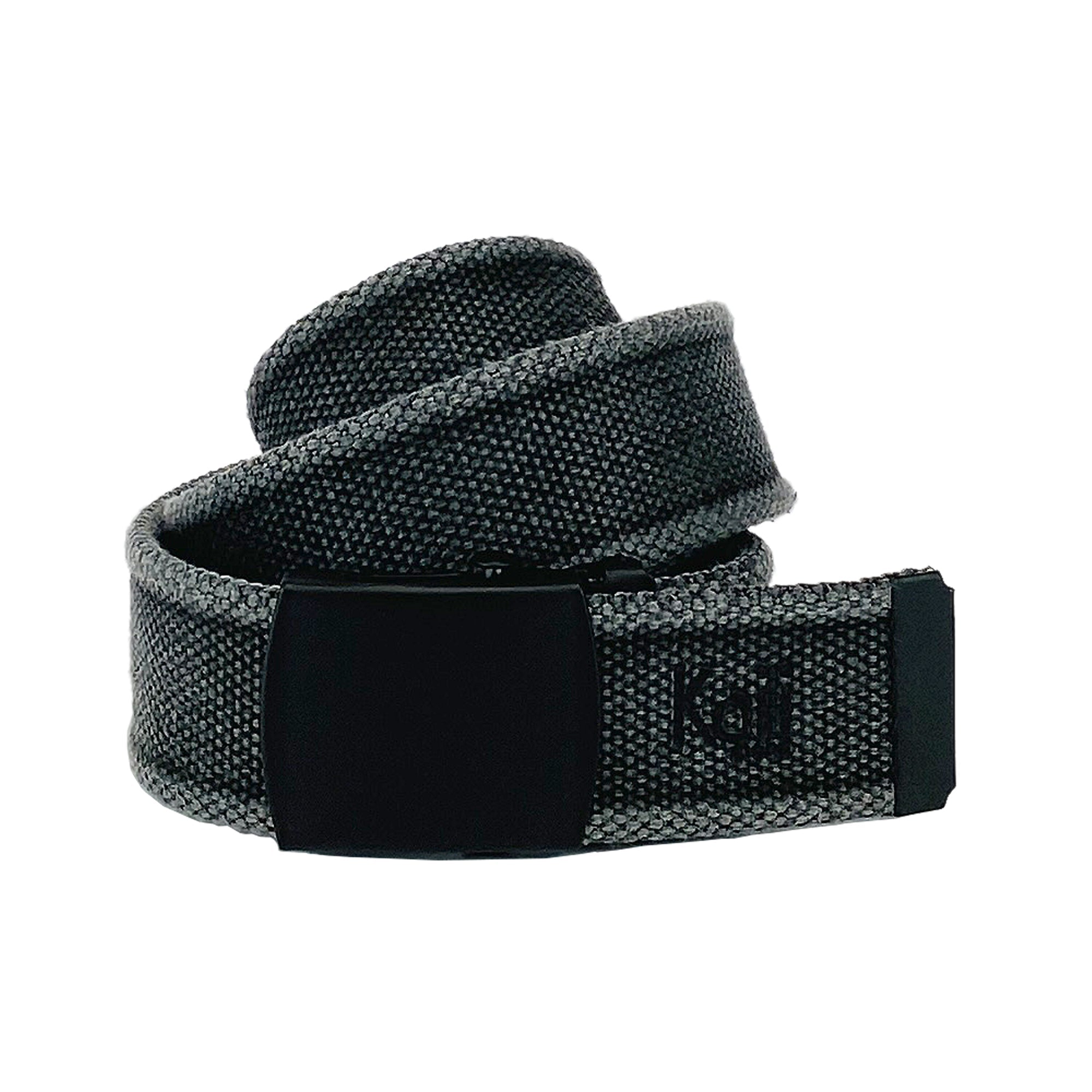 K4010KB | Cintura Nastro Canvas Stone Washed Col. Antracite con Fibbia Nero Opaco. Dimensioni: cm 125 x 4 x 0,5 Taglia Unica - Accorciabile. Confezione: Gift Box rigido fondo/coperchio                         Ceinture ruban en toile délavée anthracite