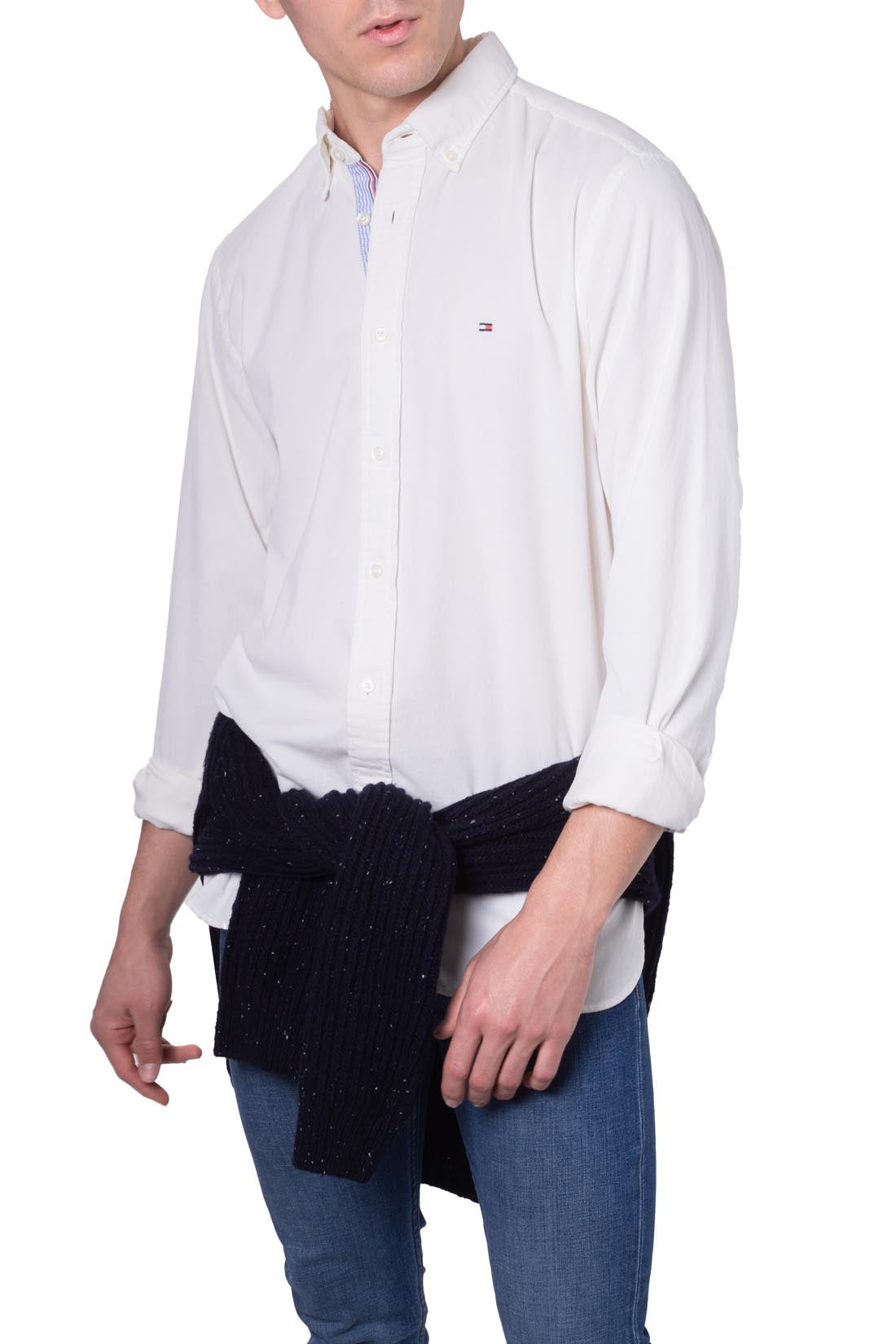 TOMMY HILFIGER - Men's corduroy shirt-14