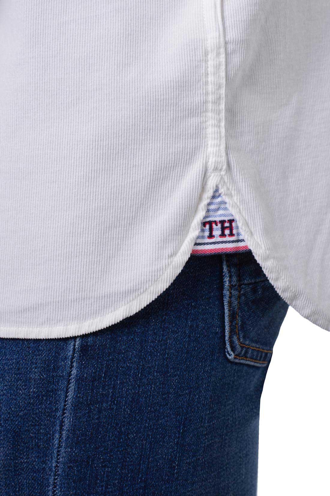 TOMMY HILFIGER - Men's corduroy shirt-6