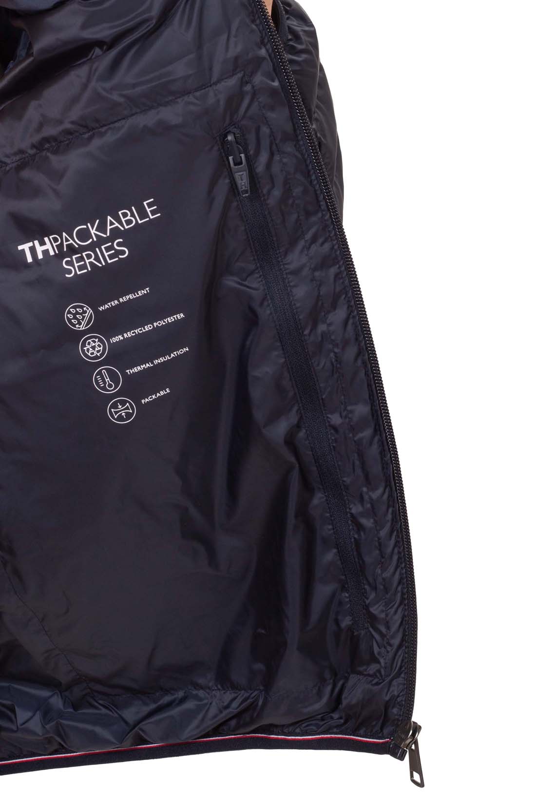 TOMMY HILFIGER - Men's padded packable jacket  - Size S-25