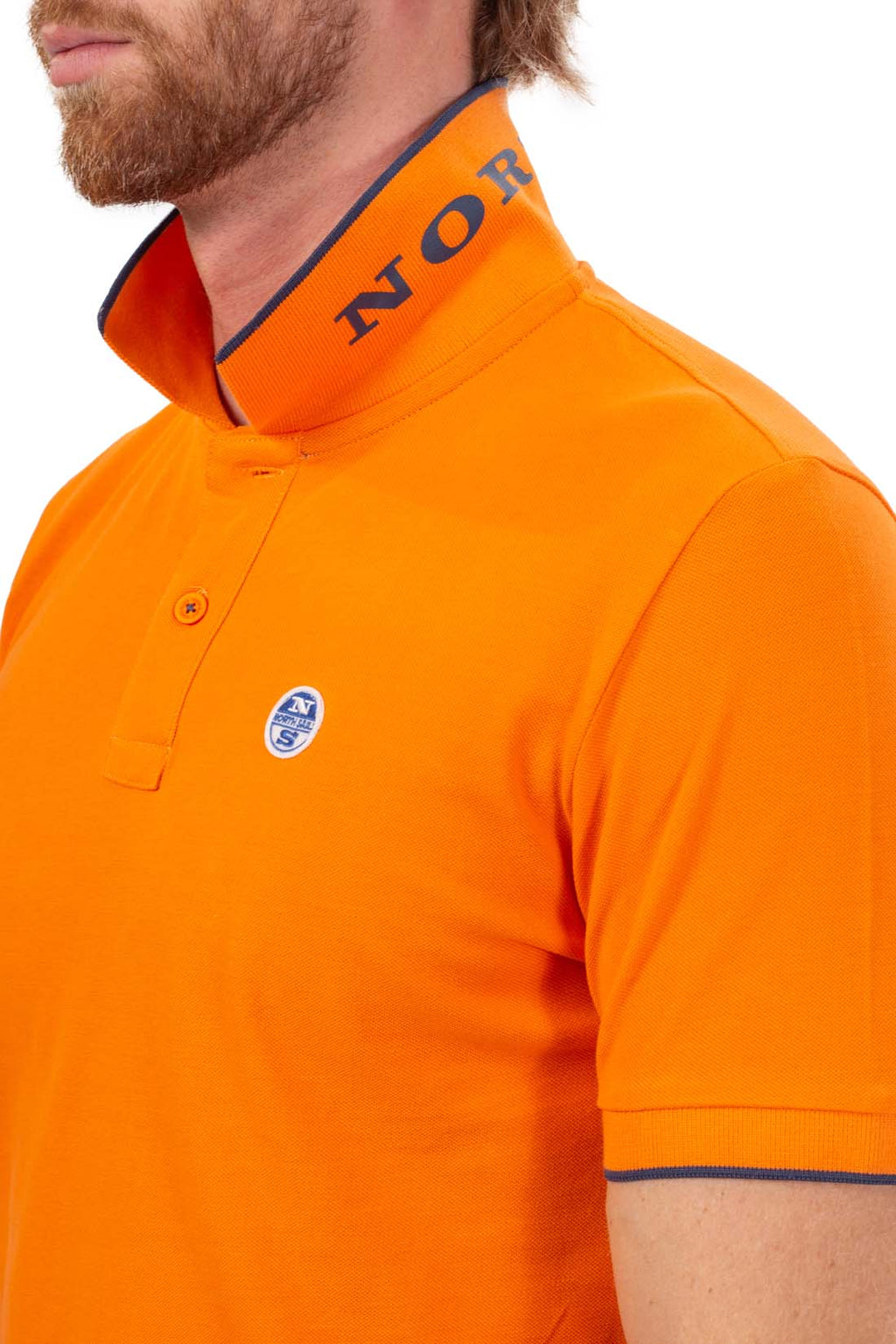 NORTH SAILS -Polo classique pour homme avec détails contrastés                     Men's regular polo shirt with contrasting details