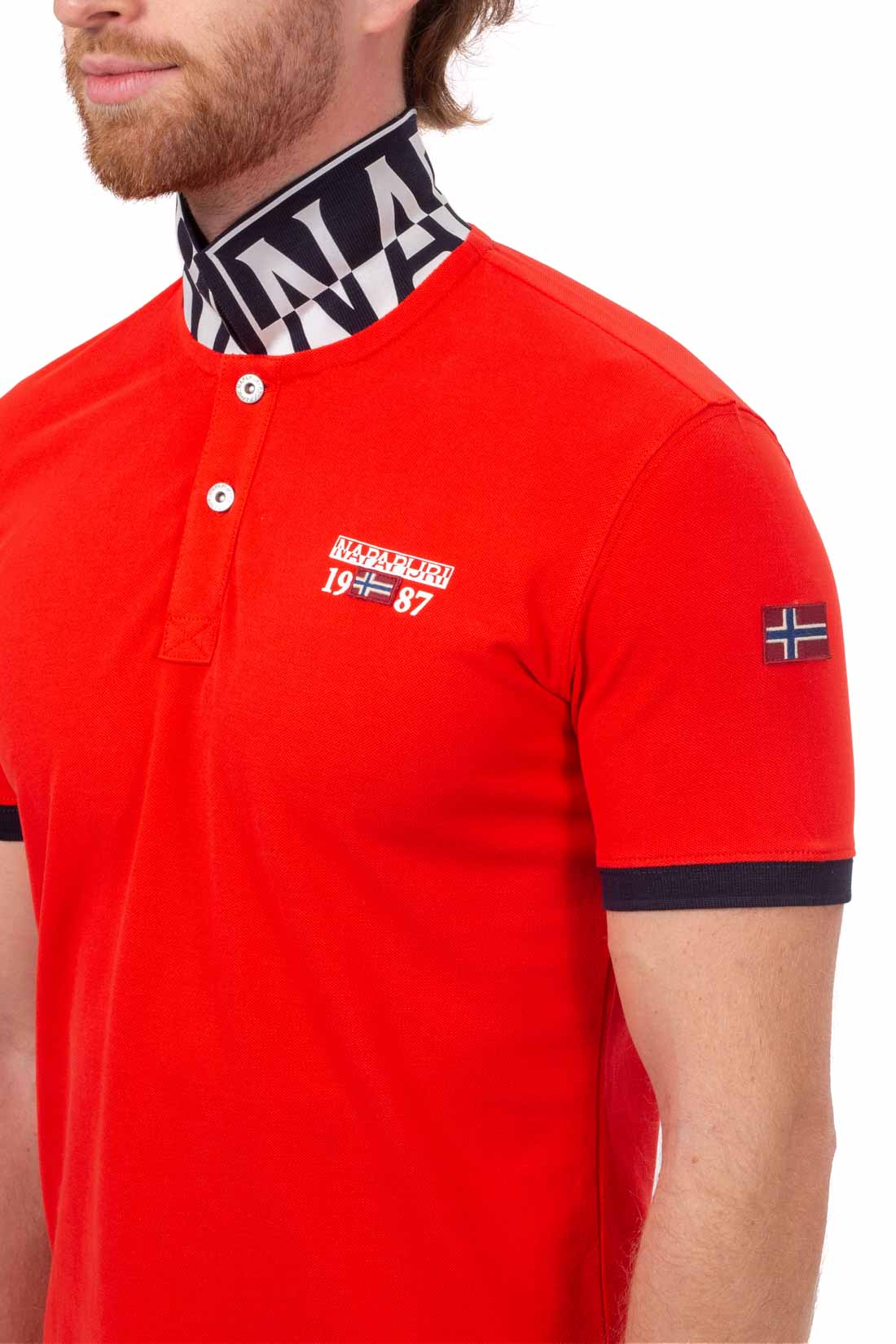 NAPAPIJRI - Men's Eany polo shirt  - Size M