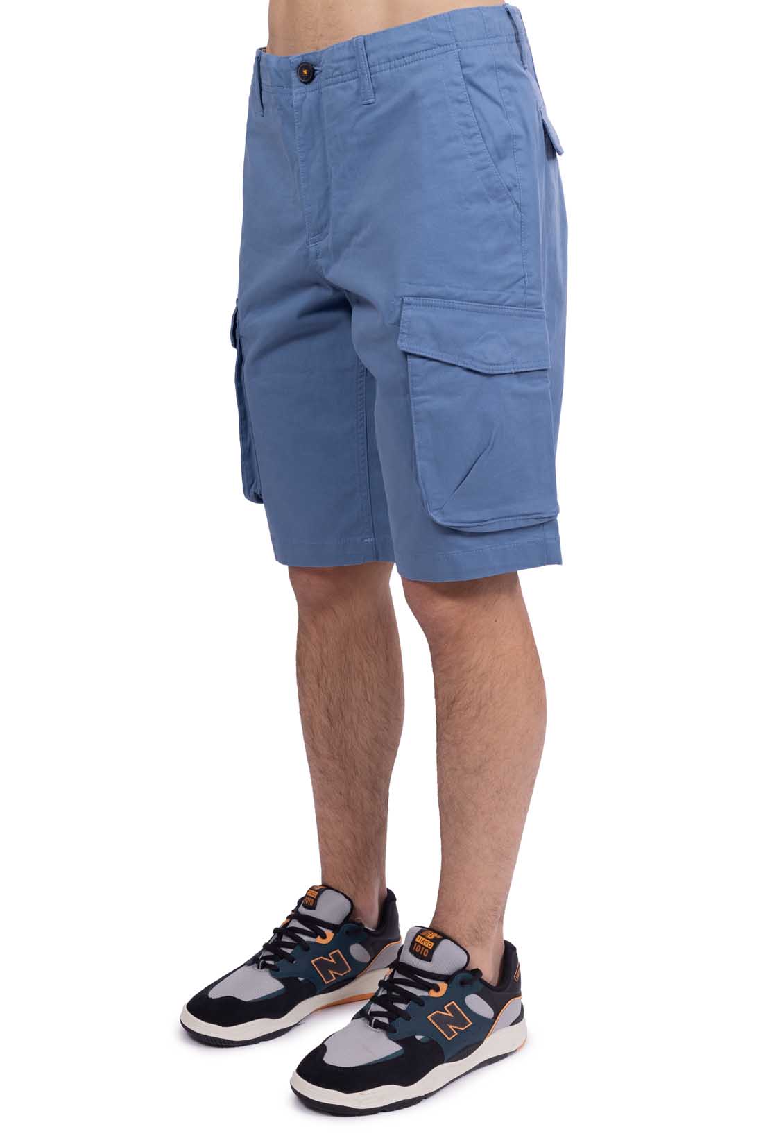 TIMBERLAND - Men's regular twill bermuda cargo shorts-1