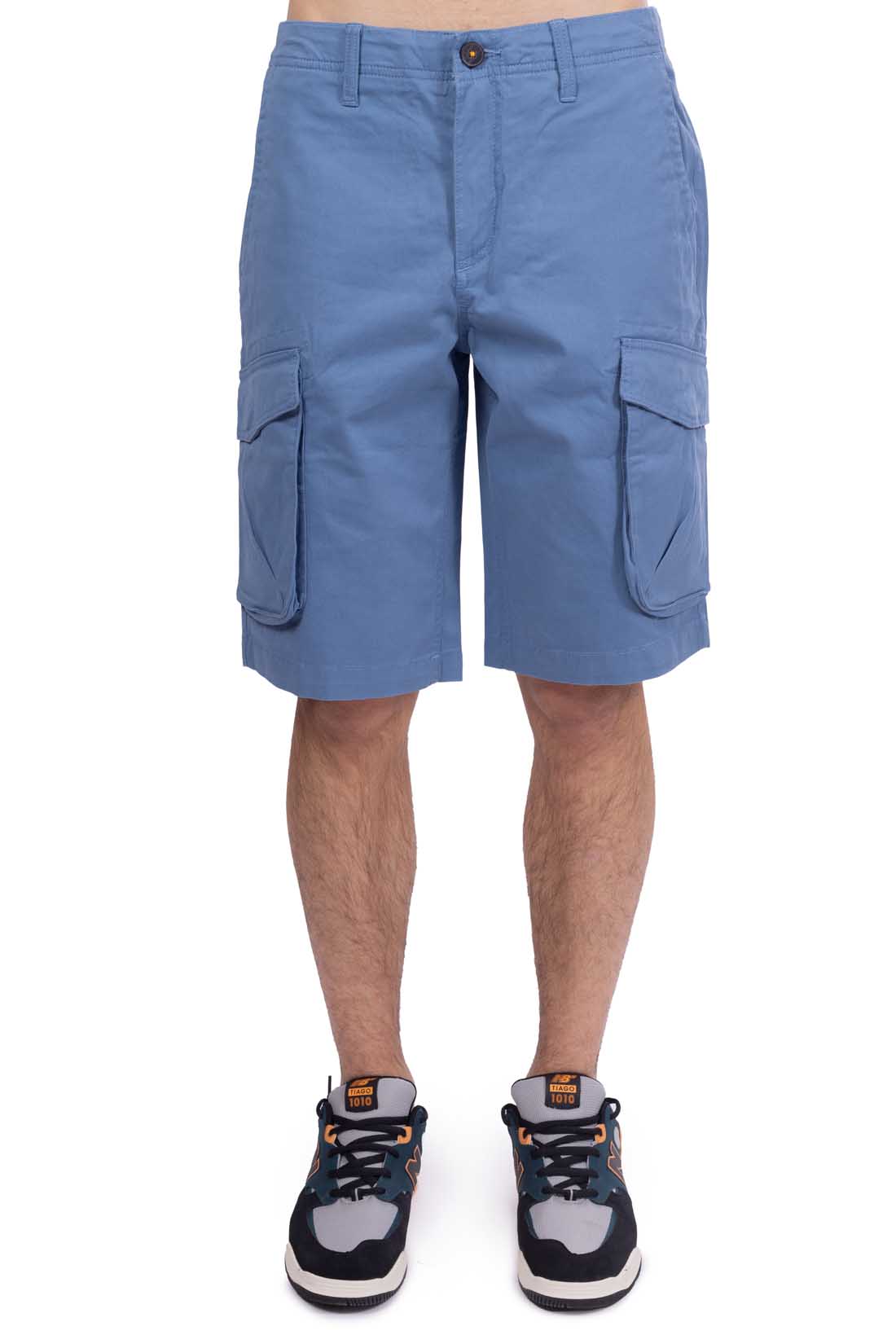 TIMBERLAND - Men's regular twill bermuda cargo shorts-7