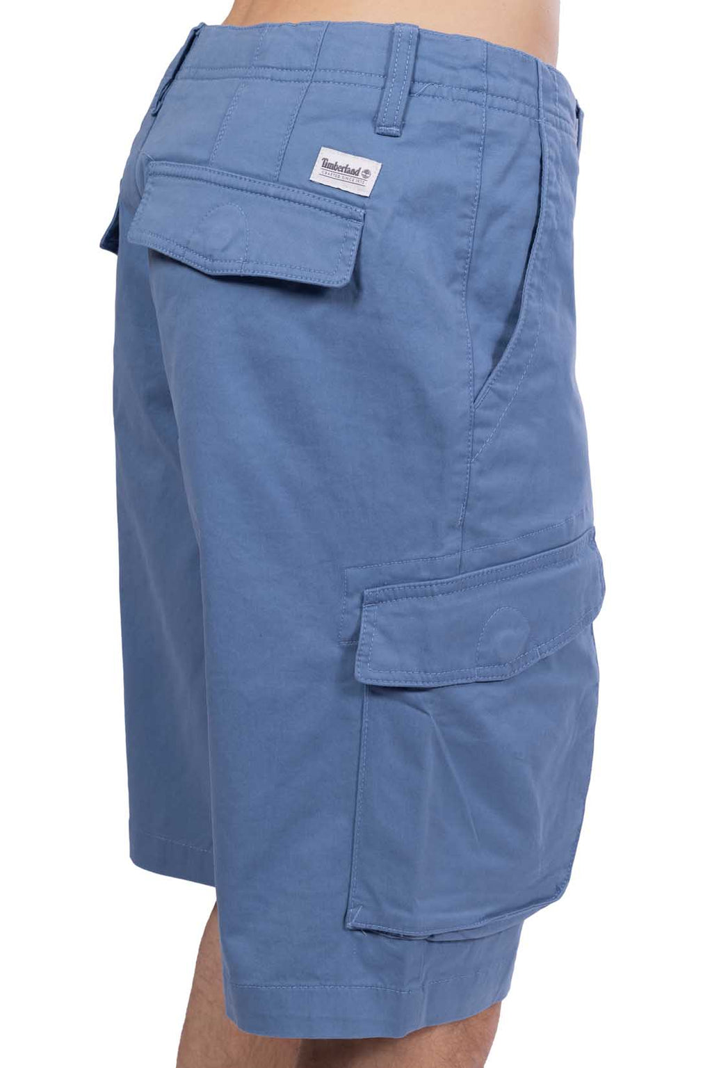 TIMBERLAND - Men's regular twill bermuda cargo shorts-4