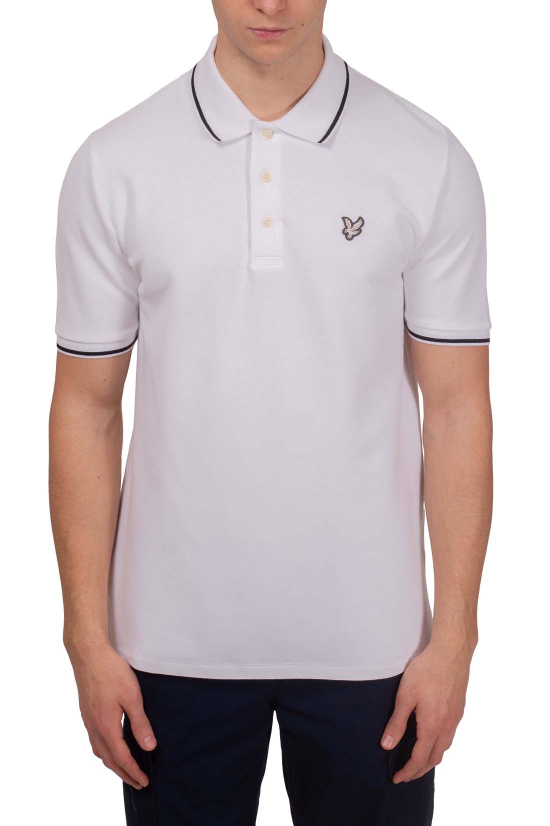 LYLE & SCOTT - Men's polo shirt with flatback pique  - Size XXL-1