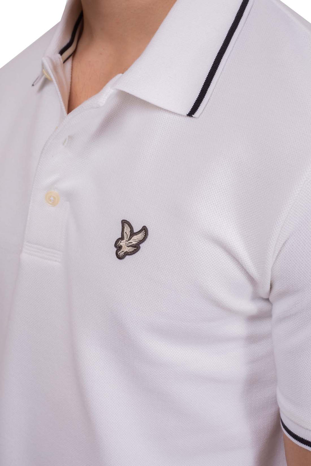 LYLE & SCOTT - Men's polo shirt with flatback pique  - Size XXL-16