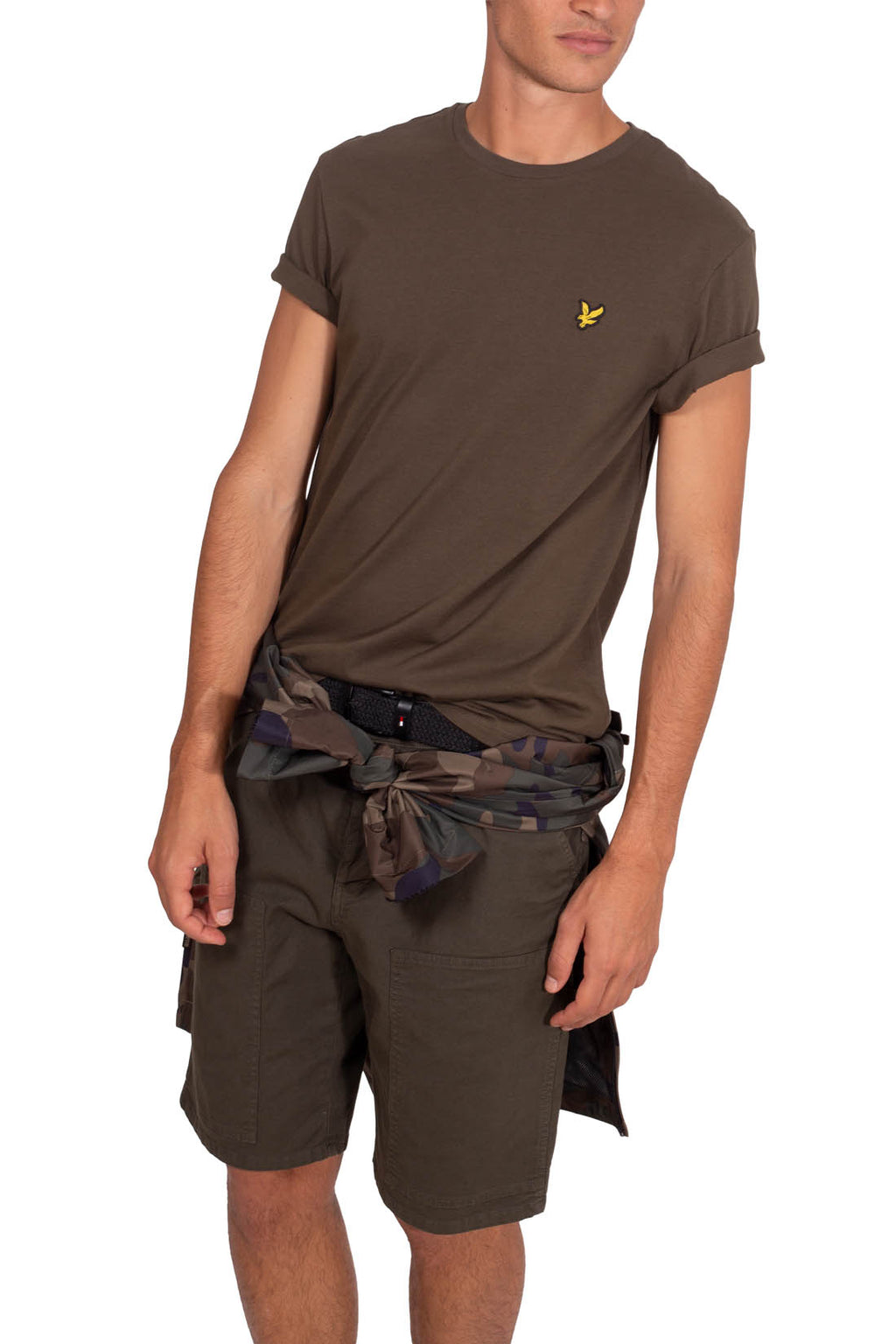 LYLE & SCOTT - Men's basic logo T-shirt-3