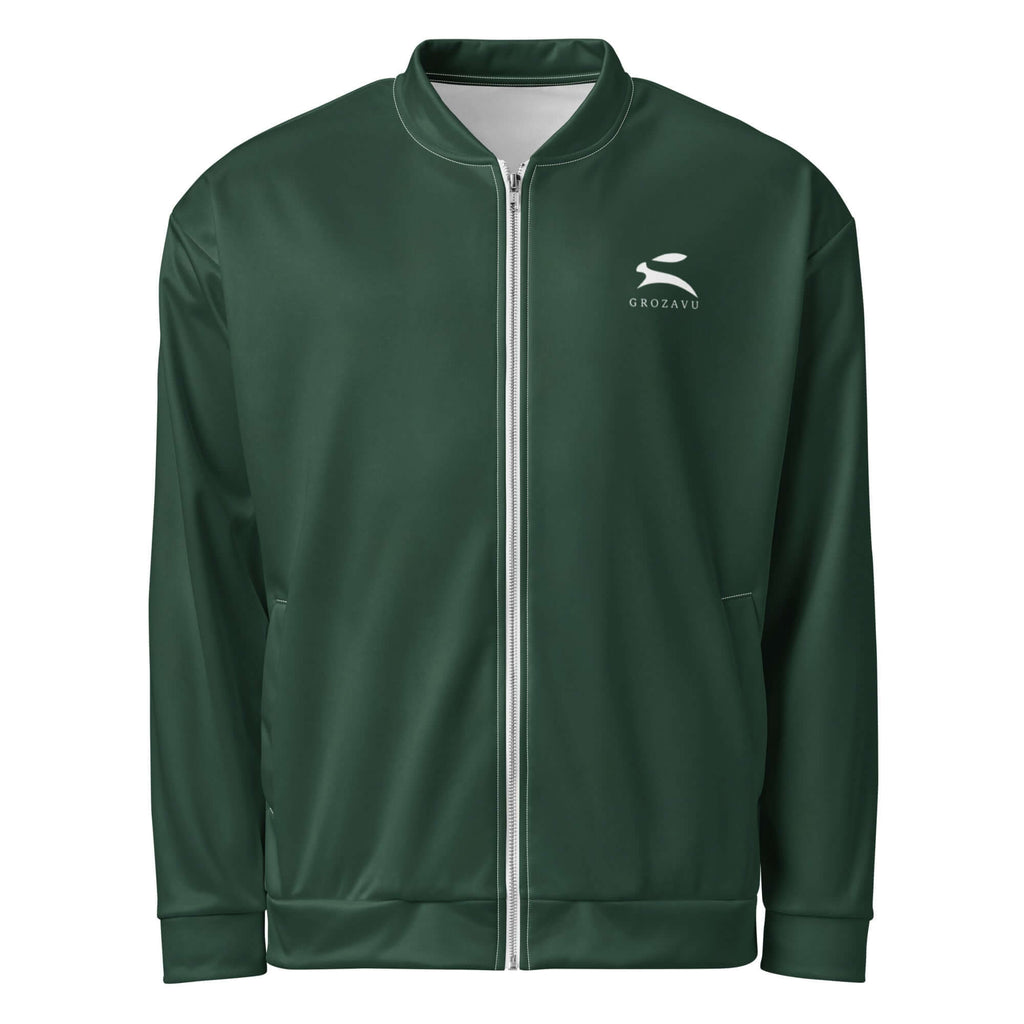 Bomber Veste Aérodynamique Fibre Organique — Grozavu | Détails Raffinés