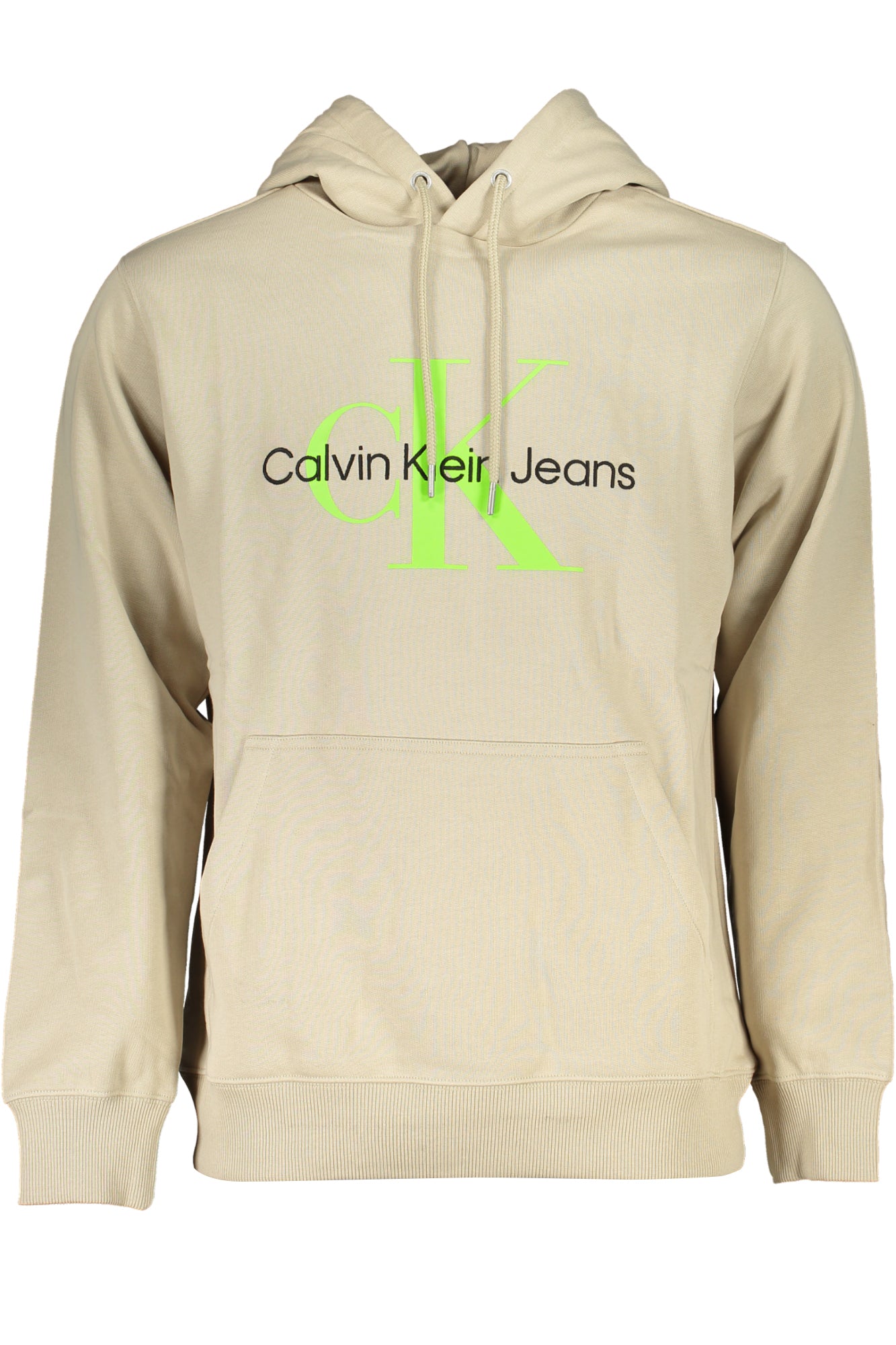 Calvin Klein Sweatshirt à Capuche Homme Beige
