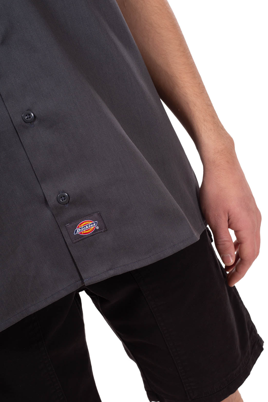 DICKIES - Camicia uomo a maniche corte con dettaglio signature-3