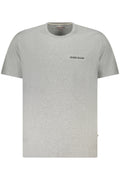 GUESS JEANS MEN'S SHORT-SLEEVED T-SHIRT GREY
