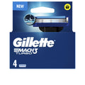 GILLETTE MACH 3 TURBO charger 4 spare parts