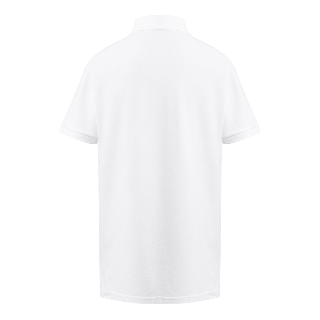 White Organic Cotton Polo – Made in France-3