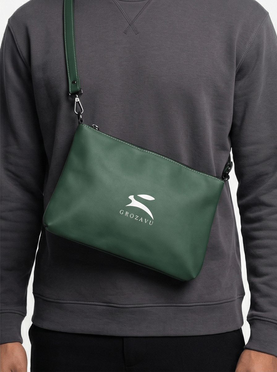 Sac Intemporel Fibre Organique — Grozavu | Esthétique Urbaine
