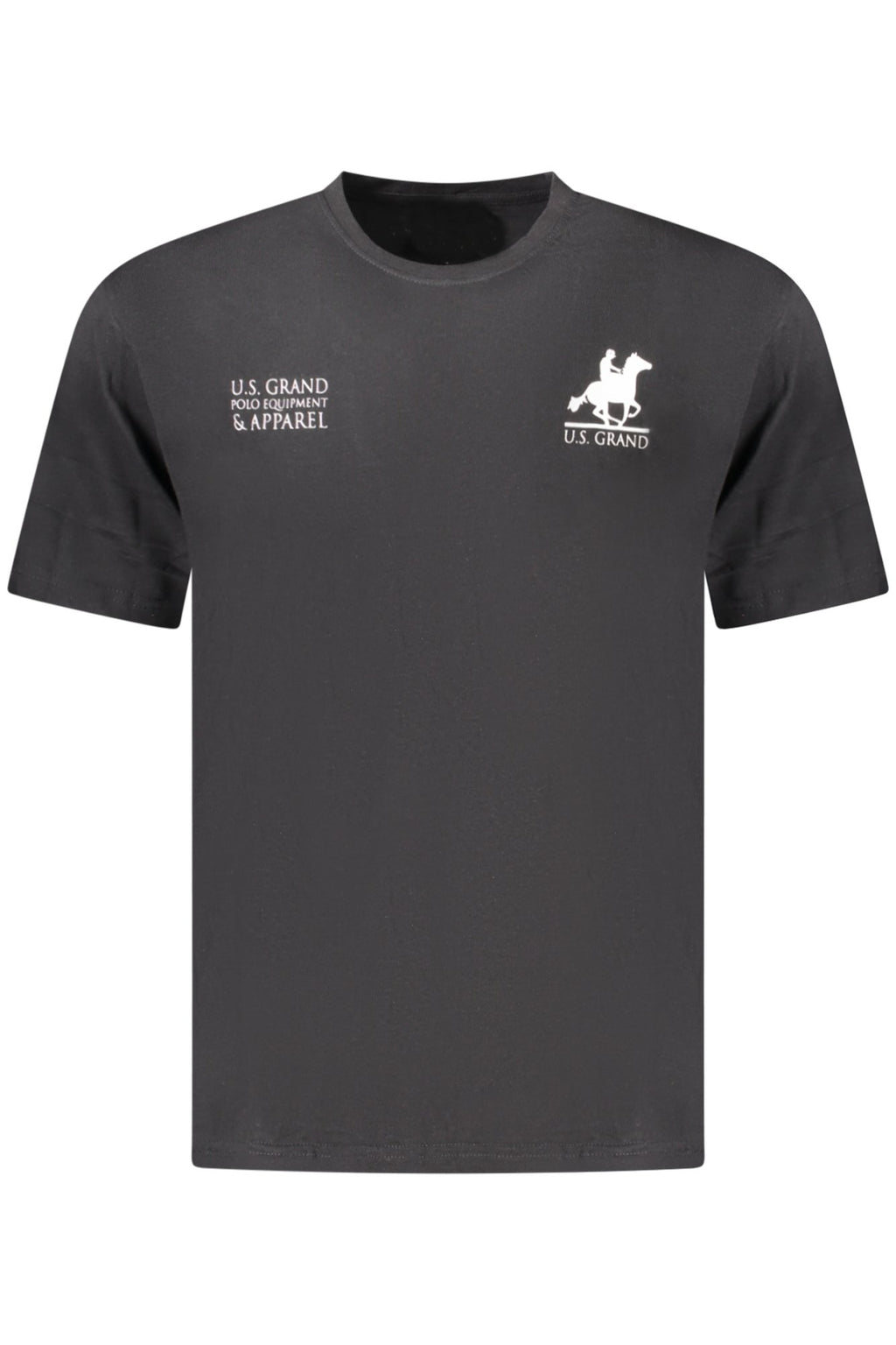 U.S. Grand T-Shirt Homme Manches Courtes Noir